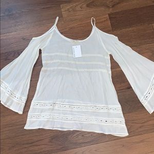 Sugar Lips White/Cream Blouse